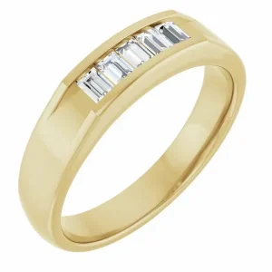 Baguette Diamond Band
