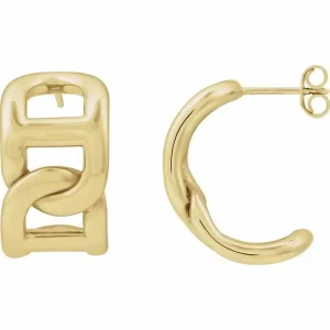hoop earrings