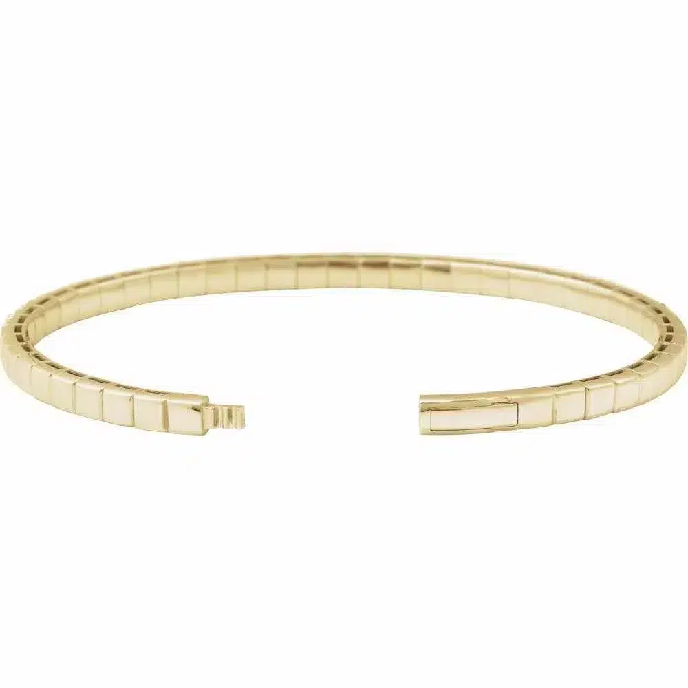 diamond bangle yellow