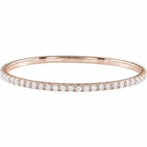 diamond bangle rose