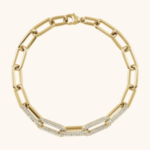 14K Gold Chain Bracelet