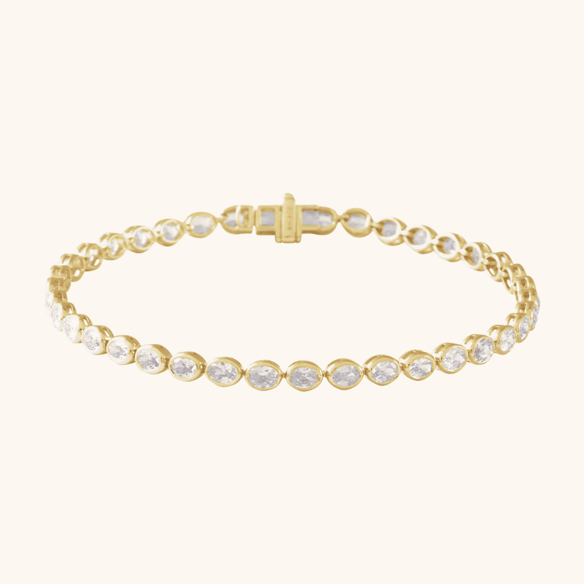 Lab-Grown Diamond Line Bracelet
