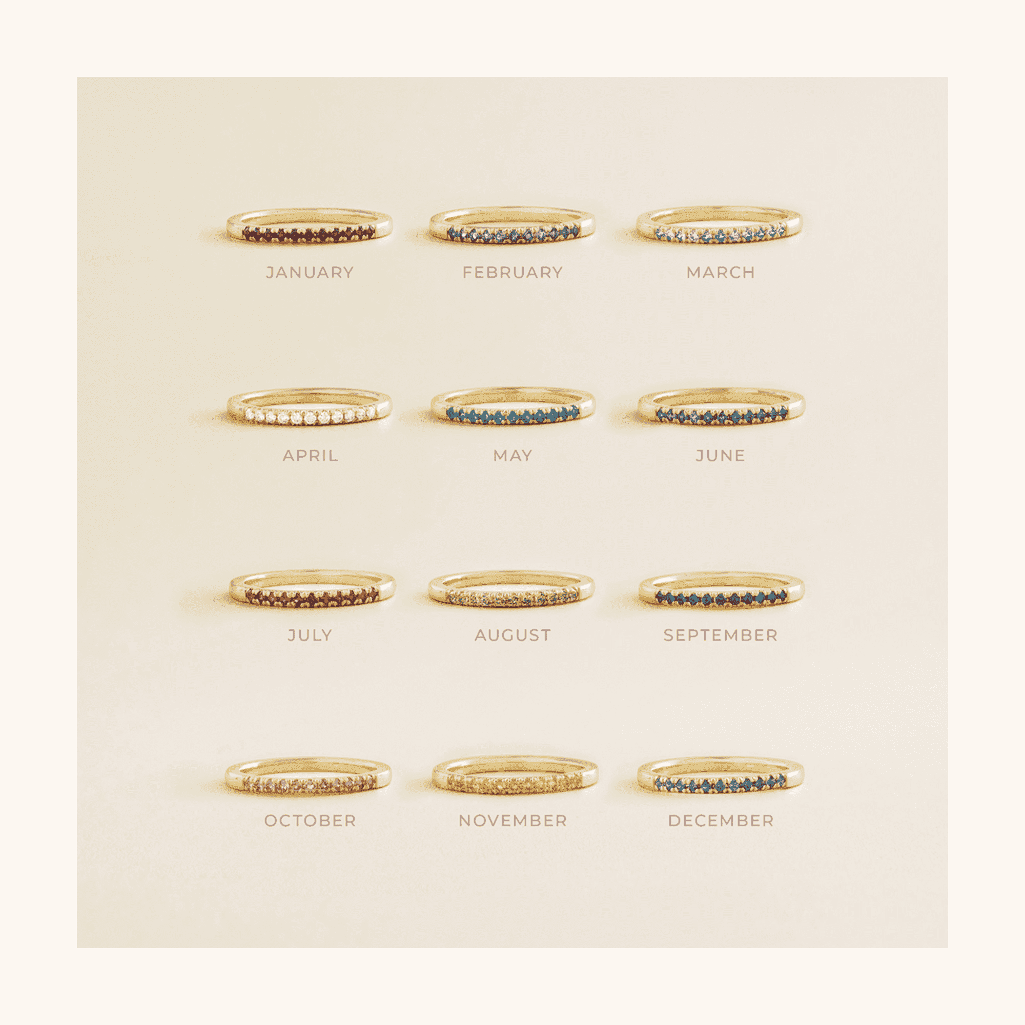 Stackable & Elegant Minimalist Bands