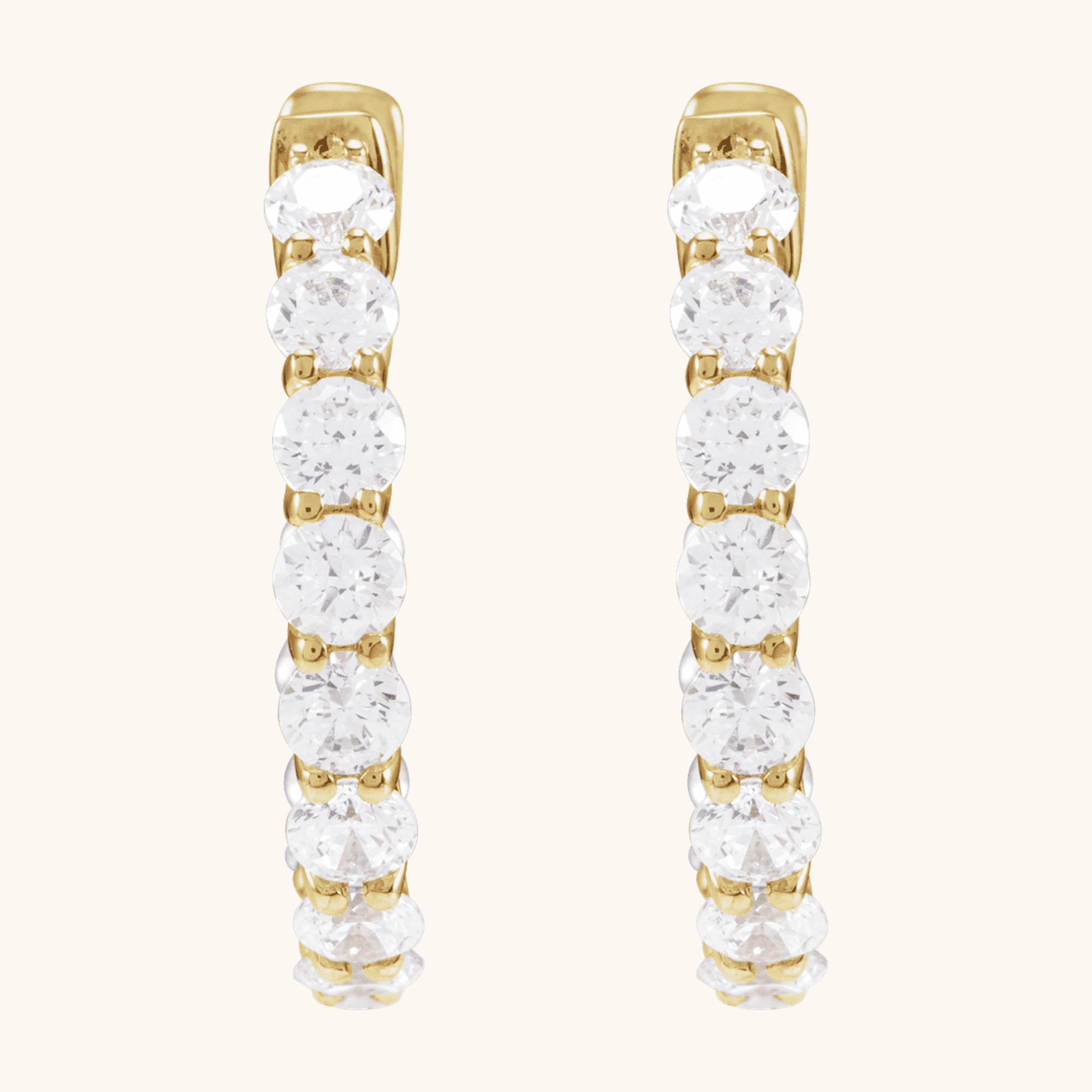 Hoop Earrings YELLOW