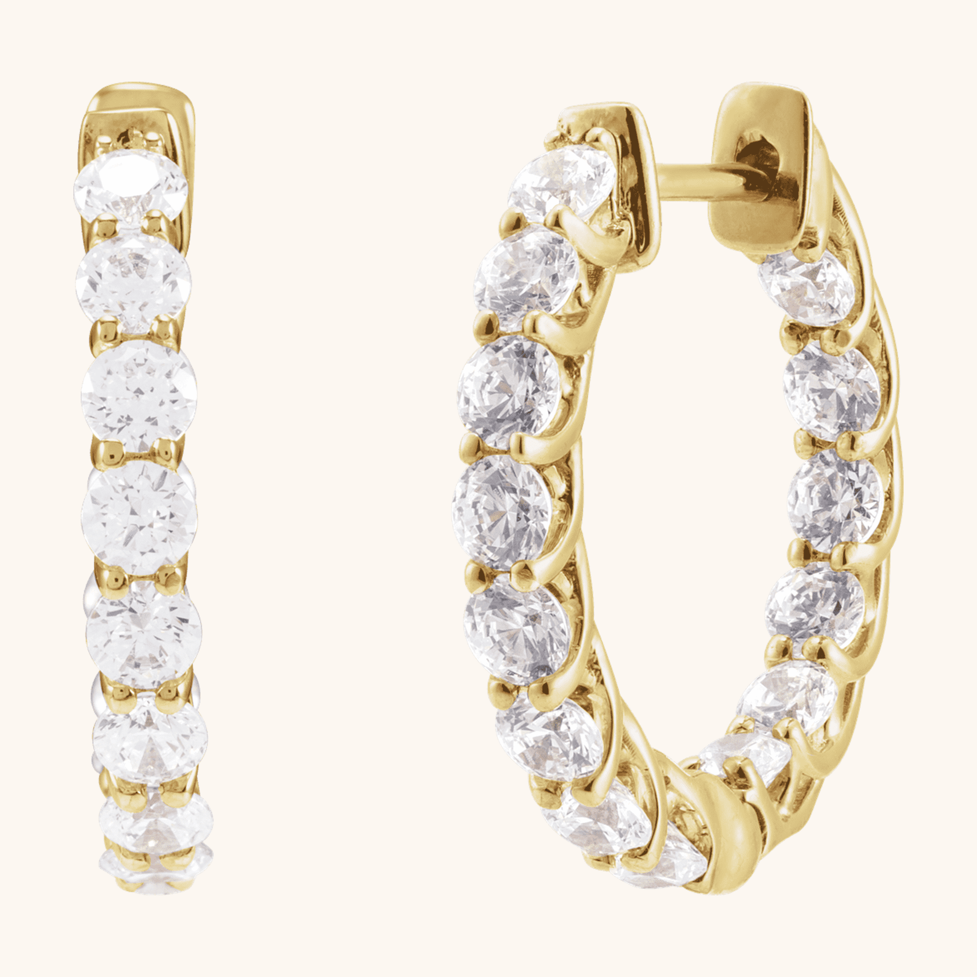 Hoop Earrings YELLOW