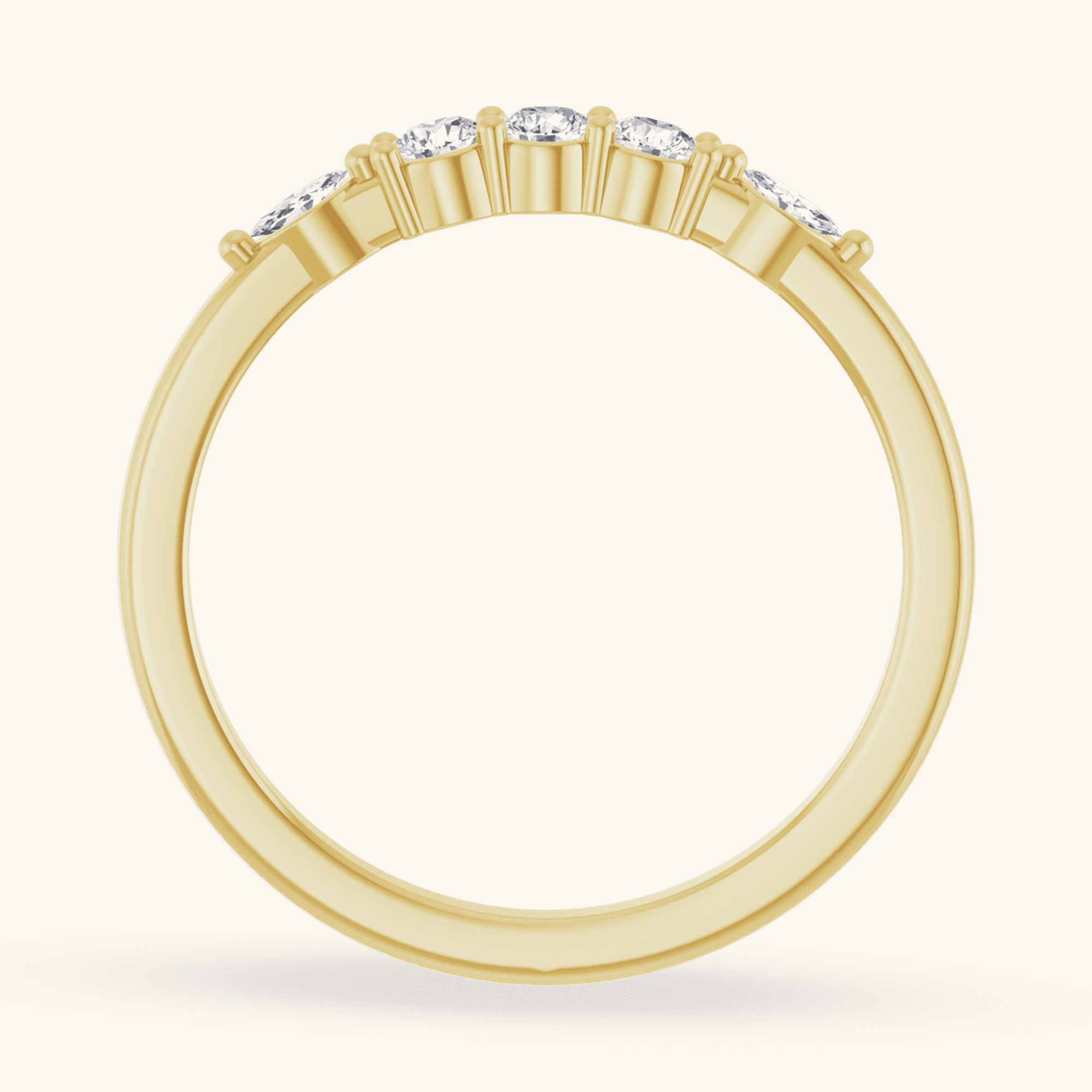 Curved Rings