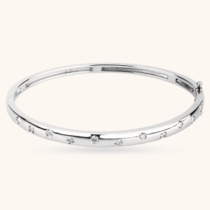 Gold Women Bracelet white