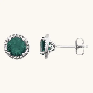 Earrings for Sensitive Ears green