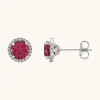 Earrings for Sensitive Ears red