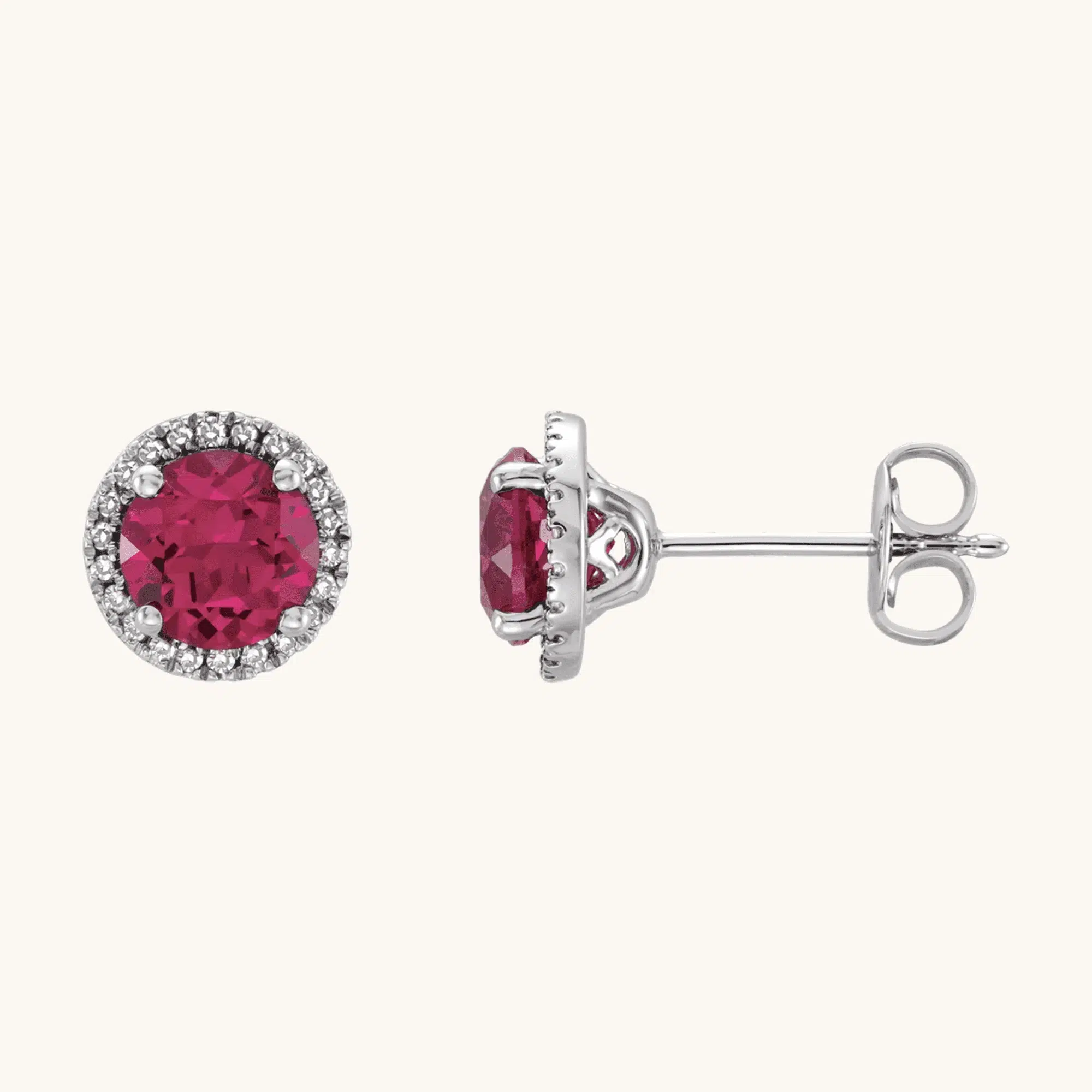 Earrings for Sensitive Ears red