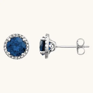 Earrings for Sensitive Ears blue