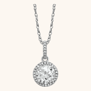 Diamond Necklace white