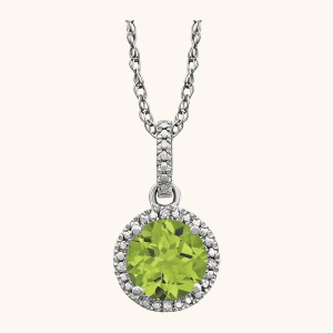 Diamond Necklace green
