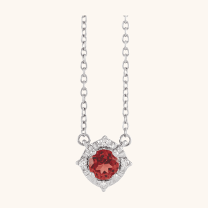 Unique Jewelry Gift Pendant Necklace red