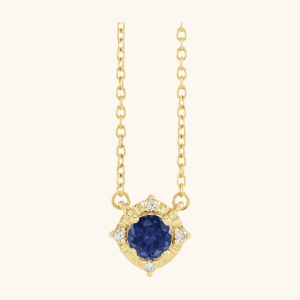 Unique Jewelry Gift Pendant Necklace blue