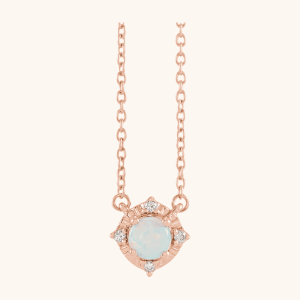 Unique Jewelry Gift Pendant Necklace opal