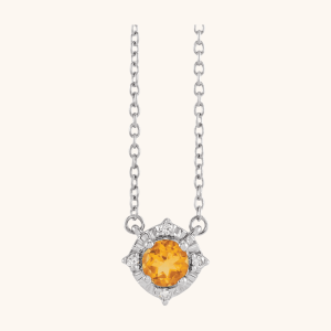 Unique Jewelry Gift Pendant Necklace orange