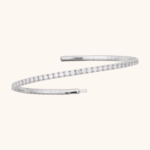 diamond bangle white