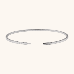 diamond bangle white