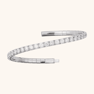 diamond bangle white