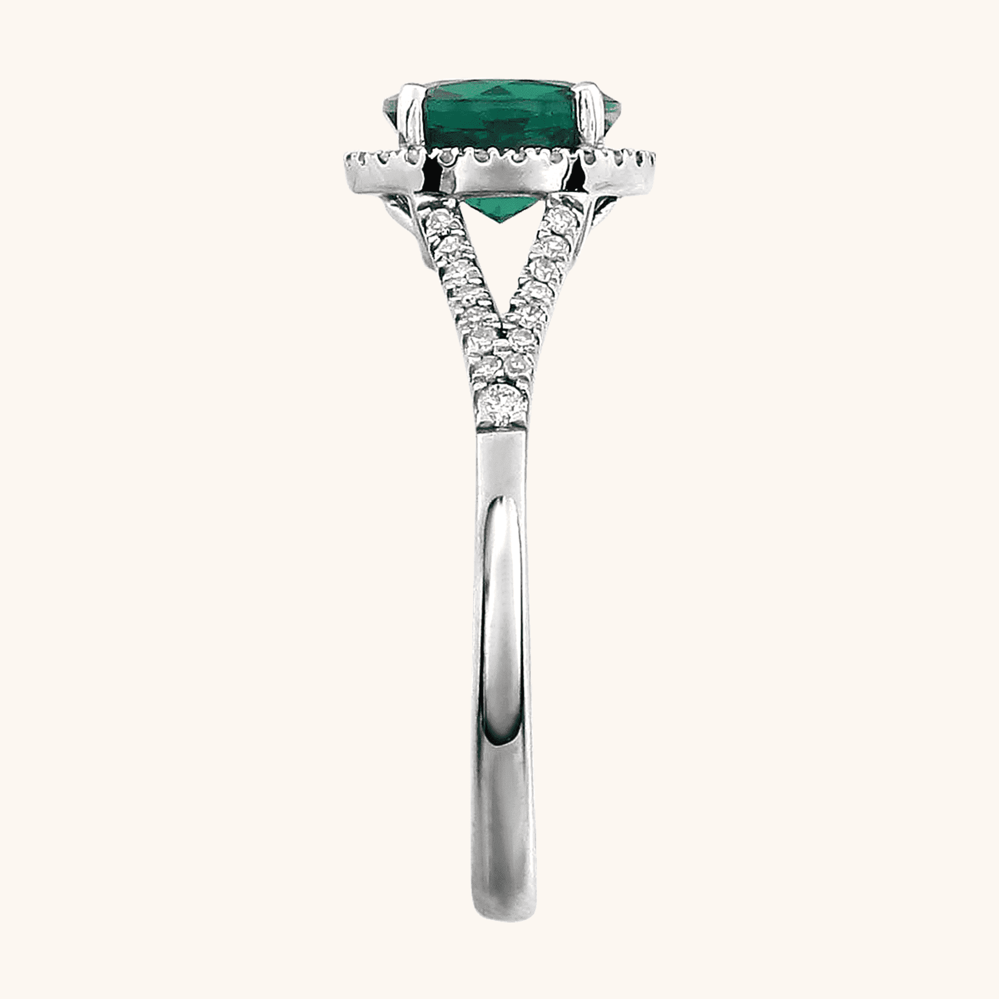 14K Ring green