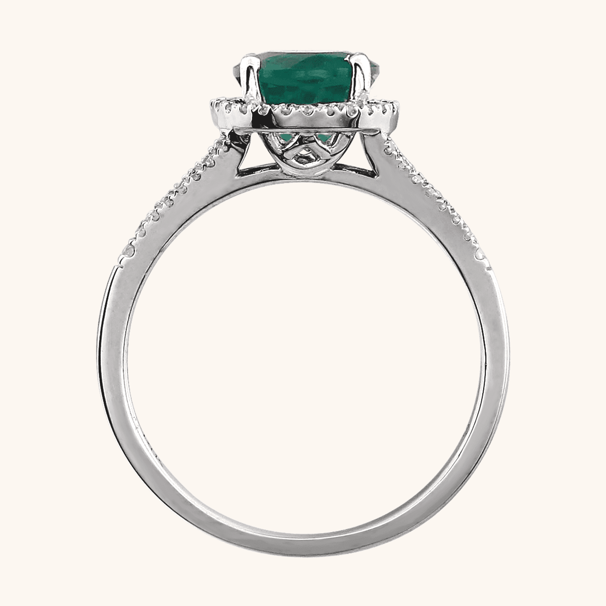14K Ring green
