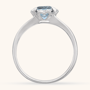 white Birthstone Ring