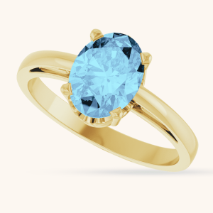 14K yellow Gold Women Ring