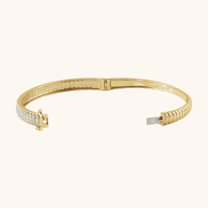 14K Yellow Gold Diamond Bracelet