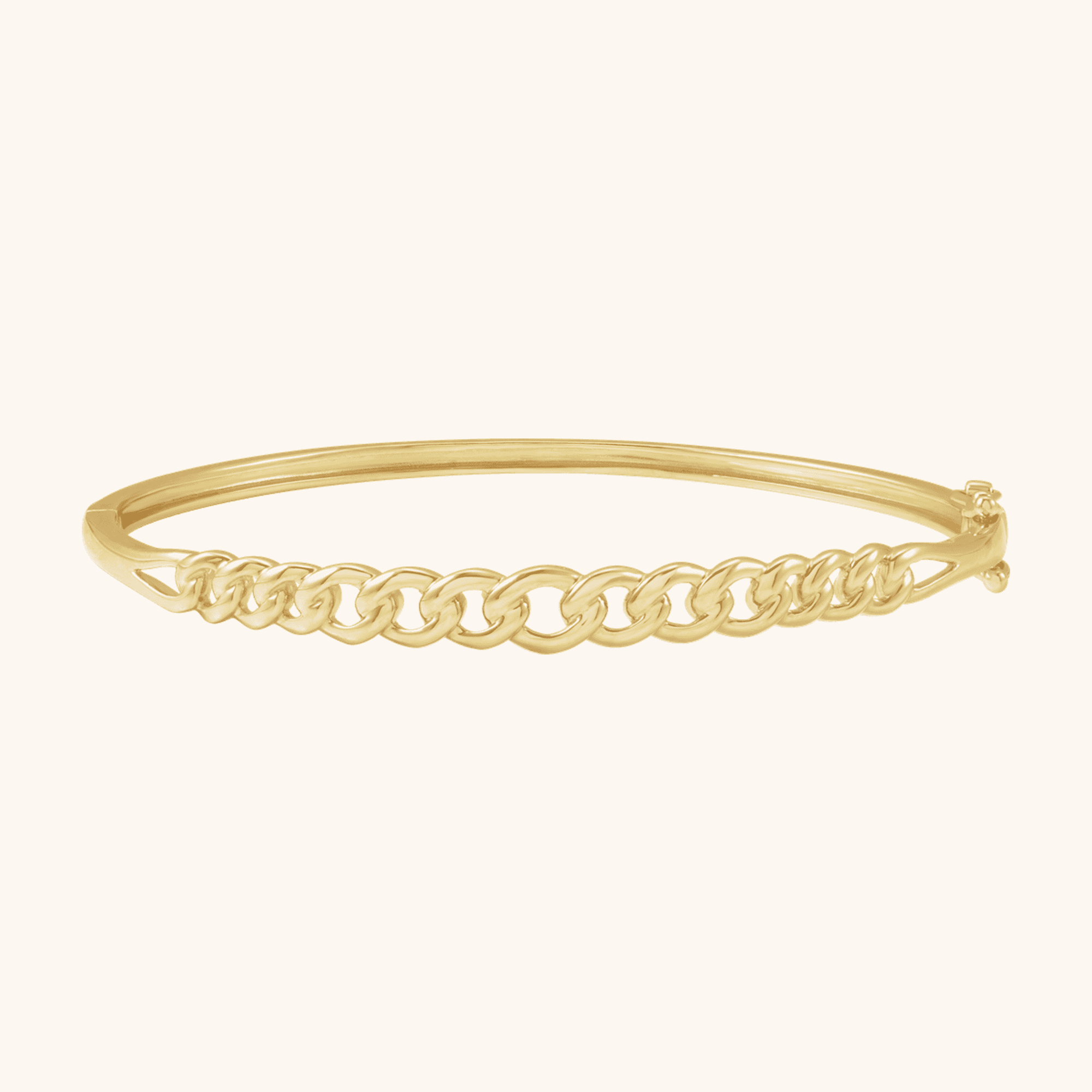 Chain Link Bangle Bracelet