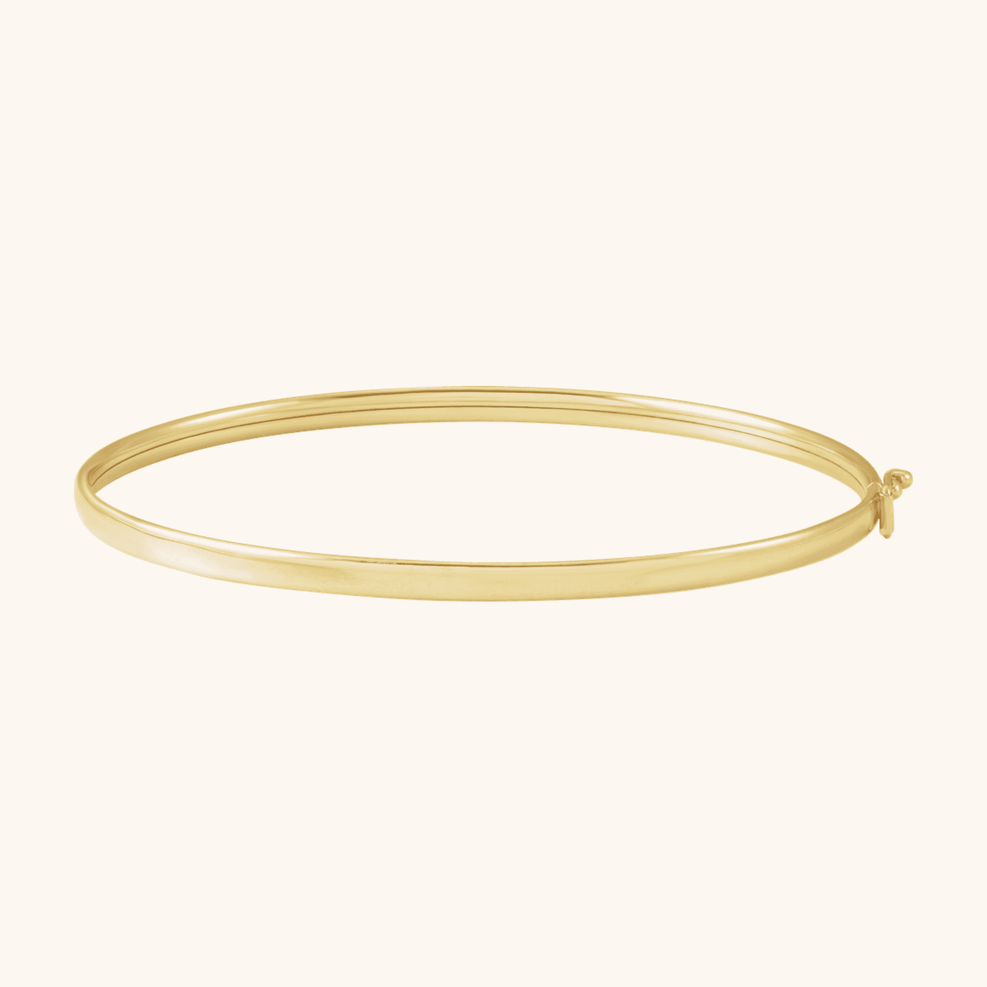 14K Yellow Gold Bangle Bracelet