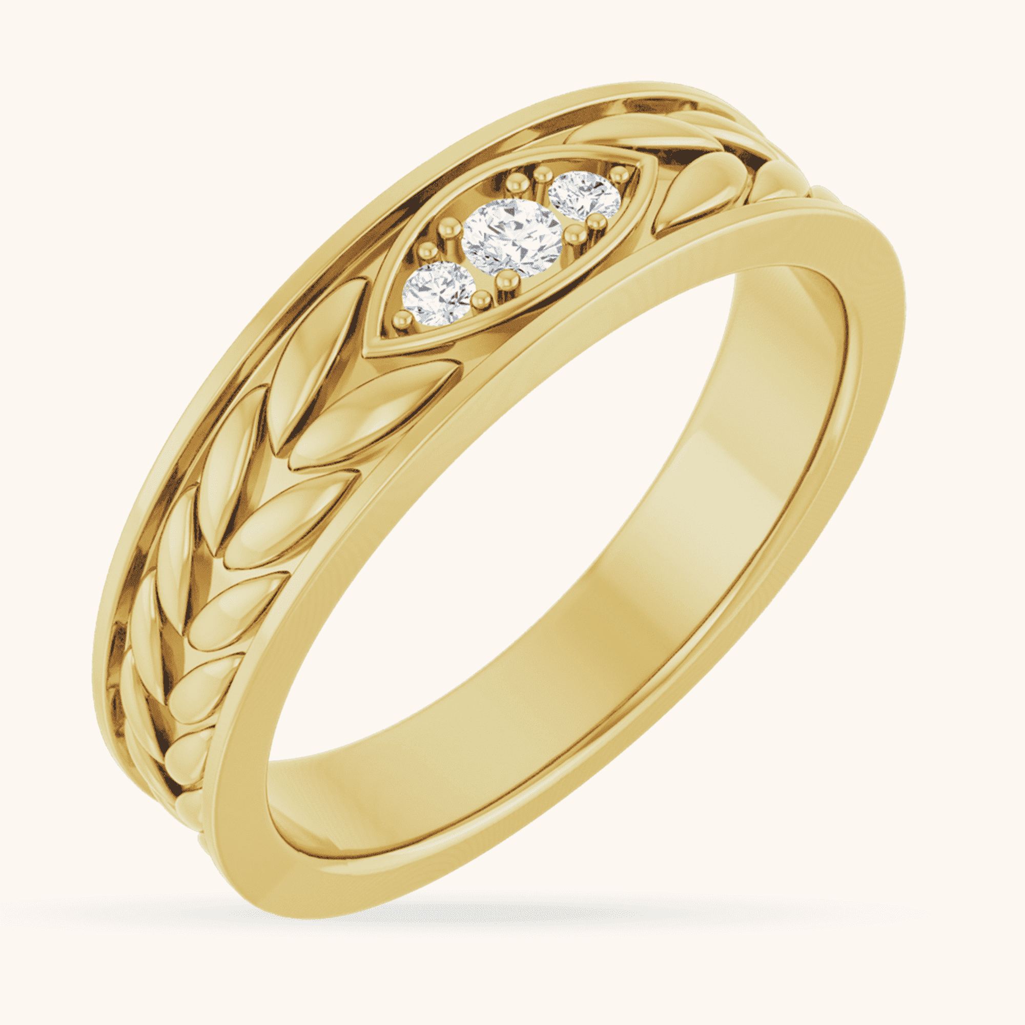 Men Ring yellow