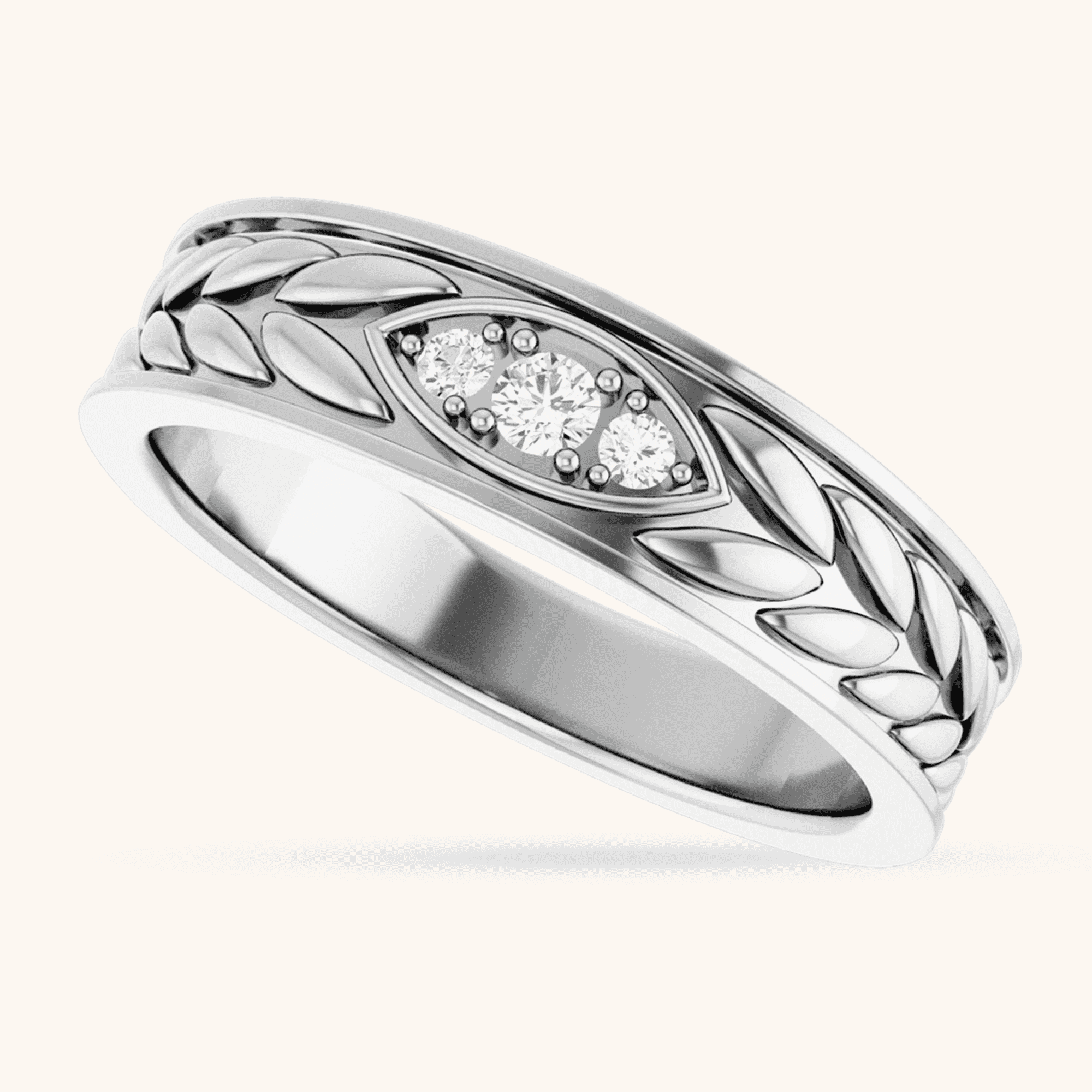 Men Ring white