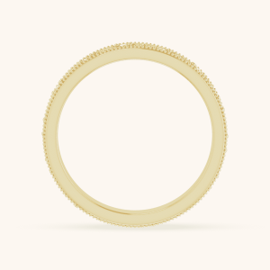 14K Gold Floral Diamond Ring yellow