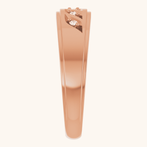 14K Diamond Ring rose
