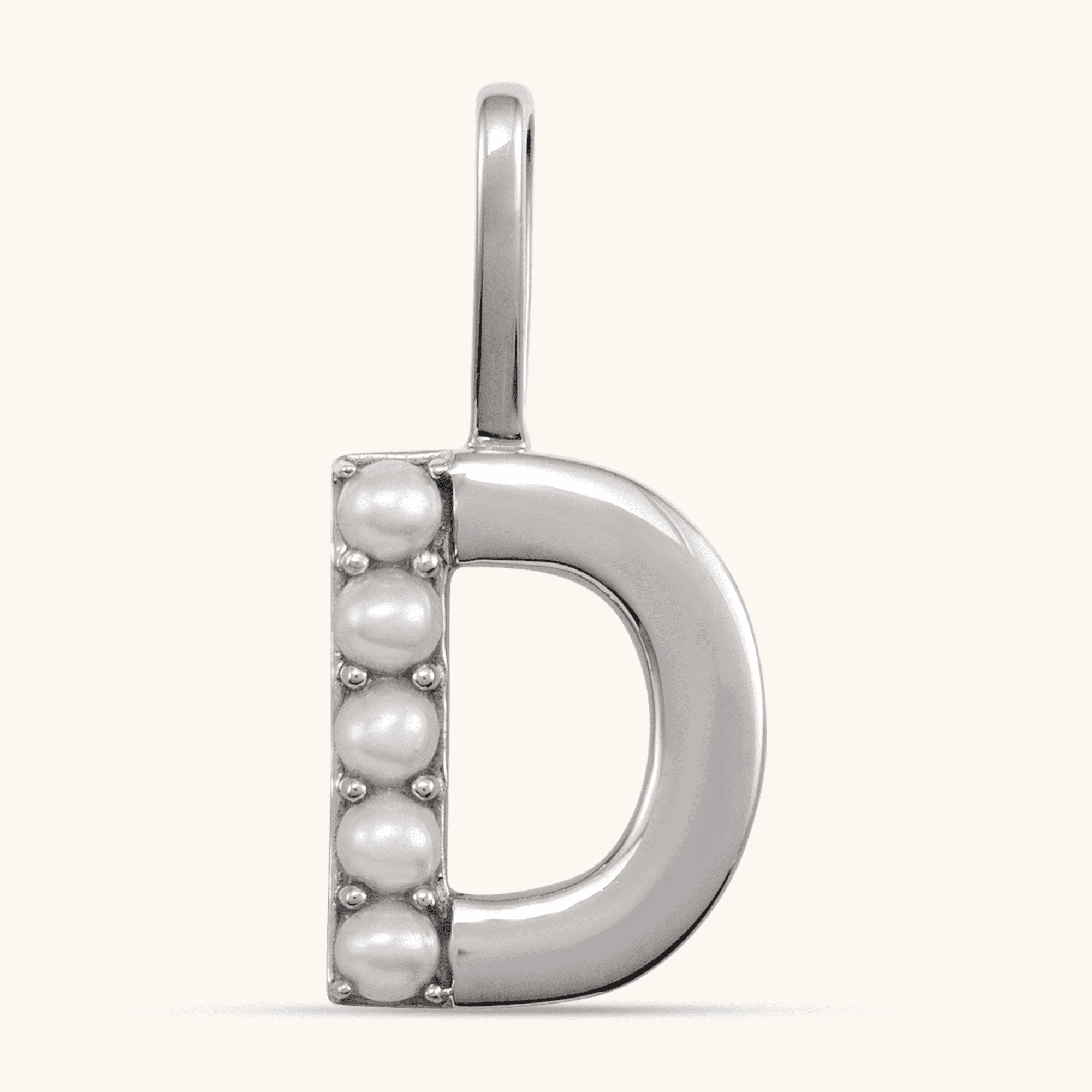 14K Gold Letter Necklace - Image 3