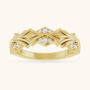 Women Ring 14K Gold yellow