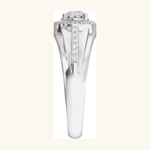 Men Diamond Ring white