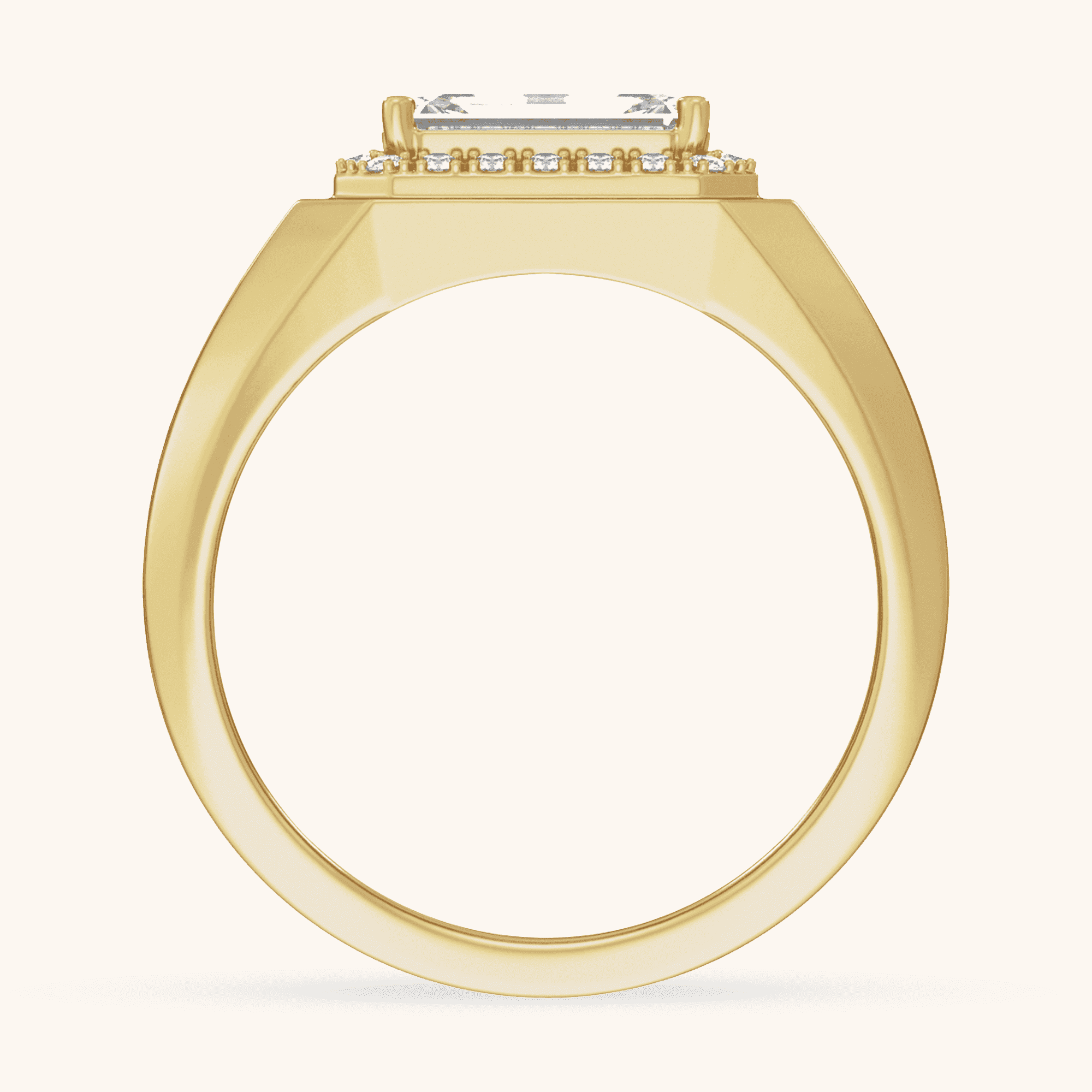 14K Gold yellow ring
