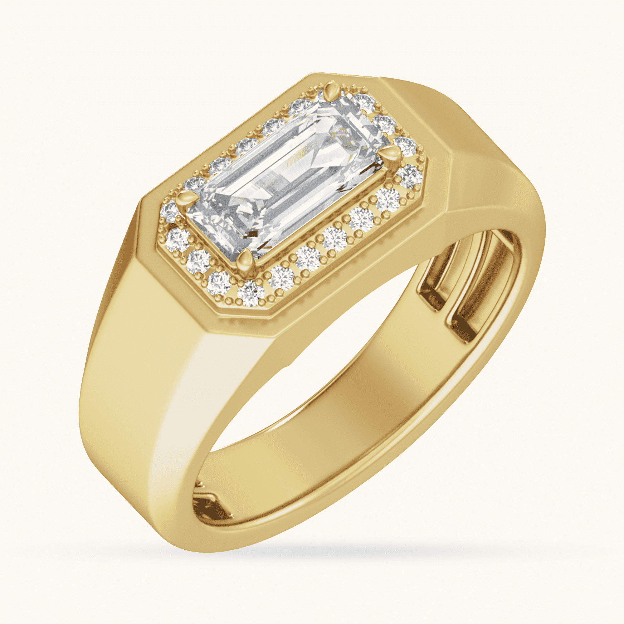 14K Gold yellow ring