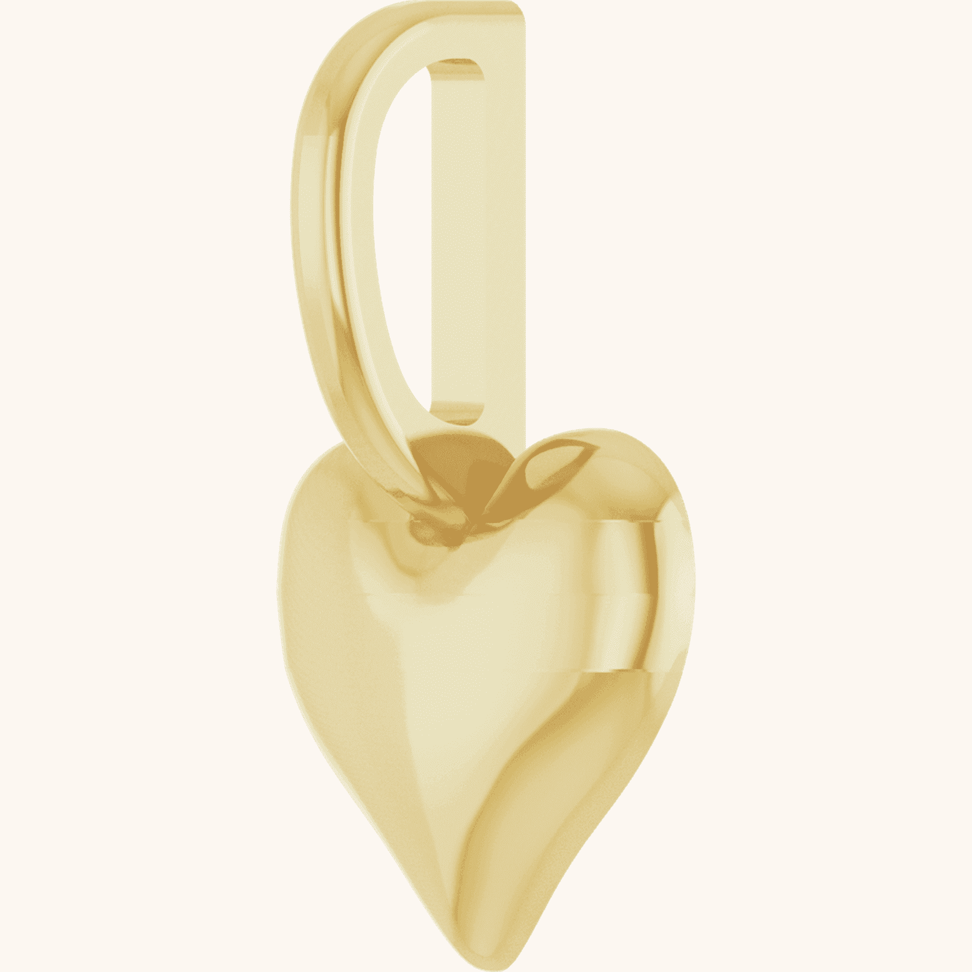 10K Gold Heart Necklace