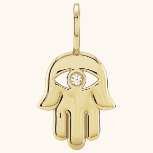 Pendant Necklace with Hamsa Hand