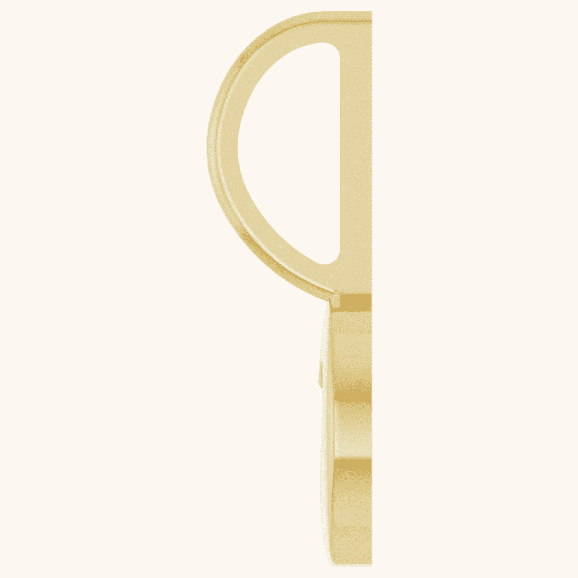 XO Gold Pendant