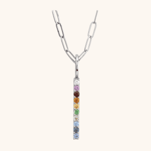 Pendant Necklace Rainbow
