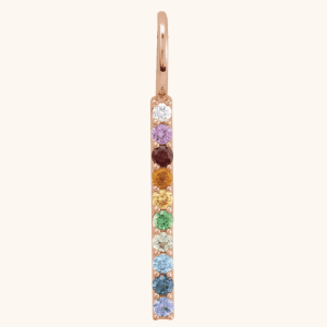Pendant Necklace Rainbow