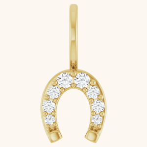 Horseshoe Charm Pendant