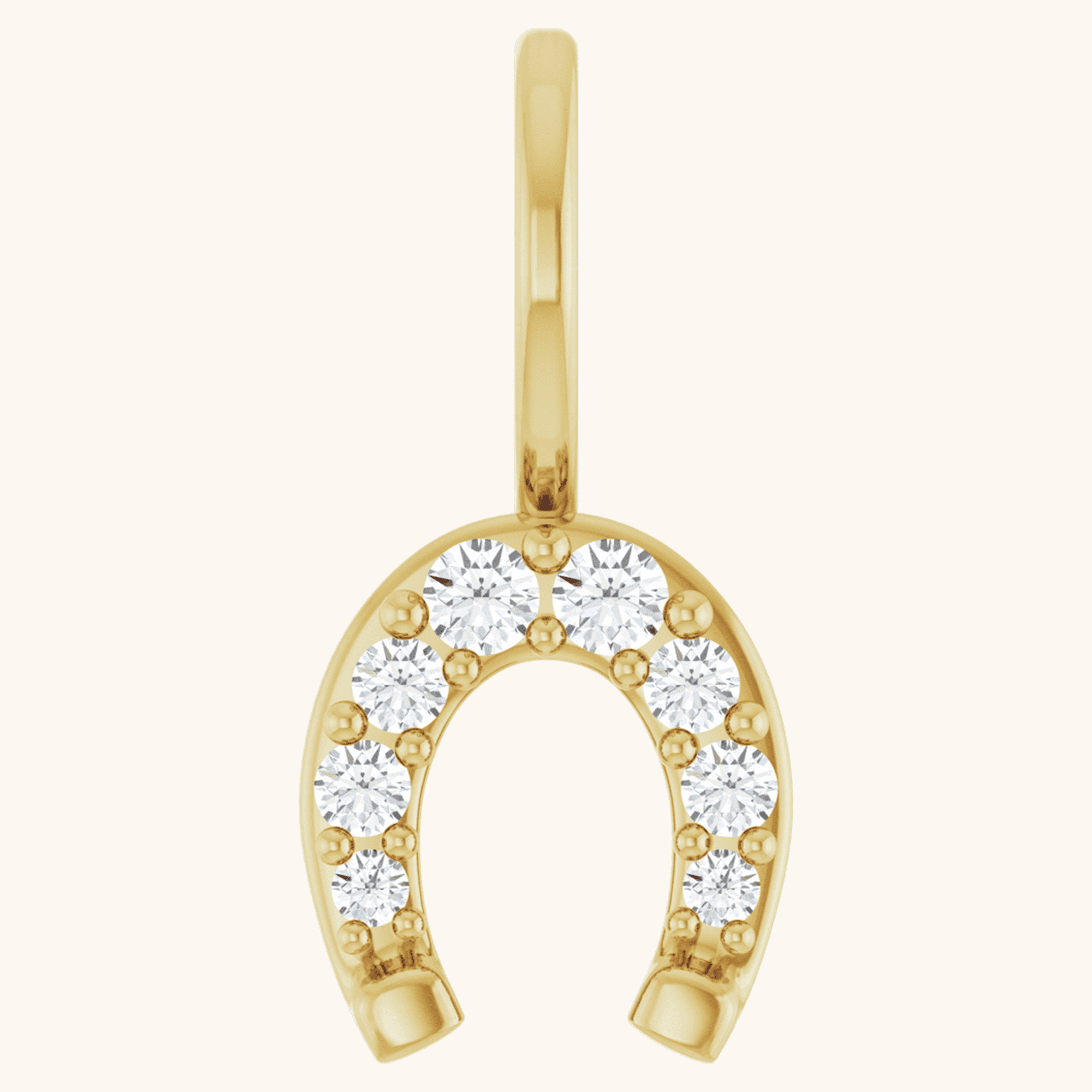 Horseshoe Charm Pendant