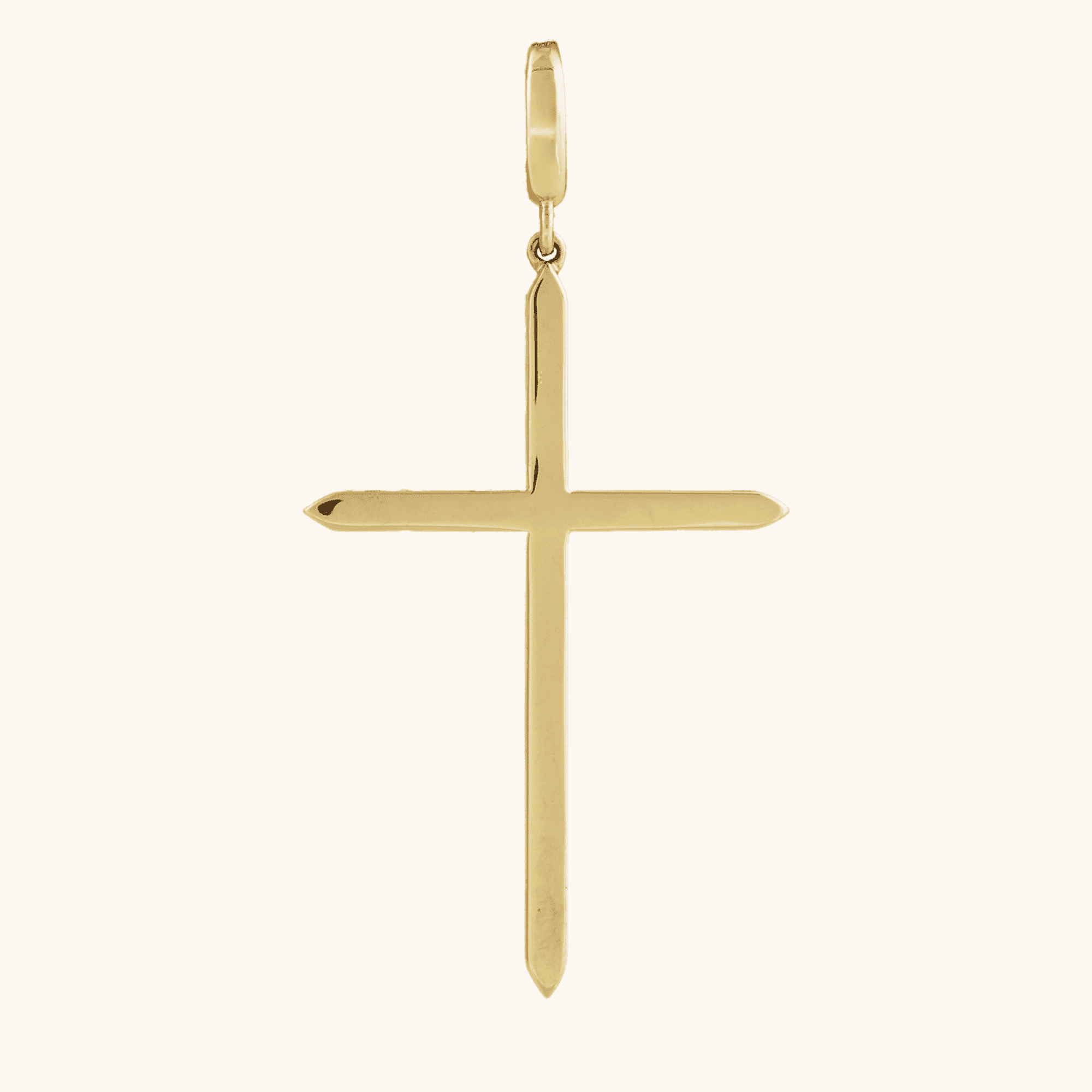 Elegant Gold Cross Necklace