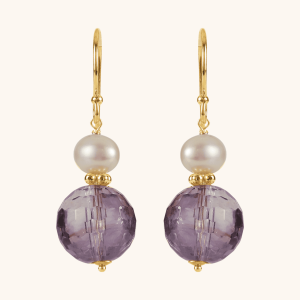 Pearl earrings