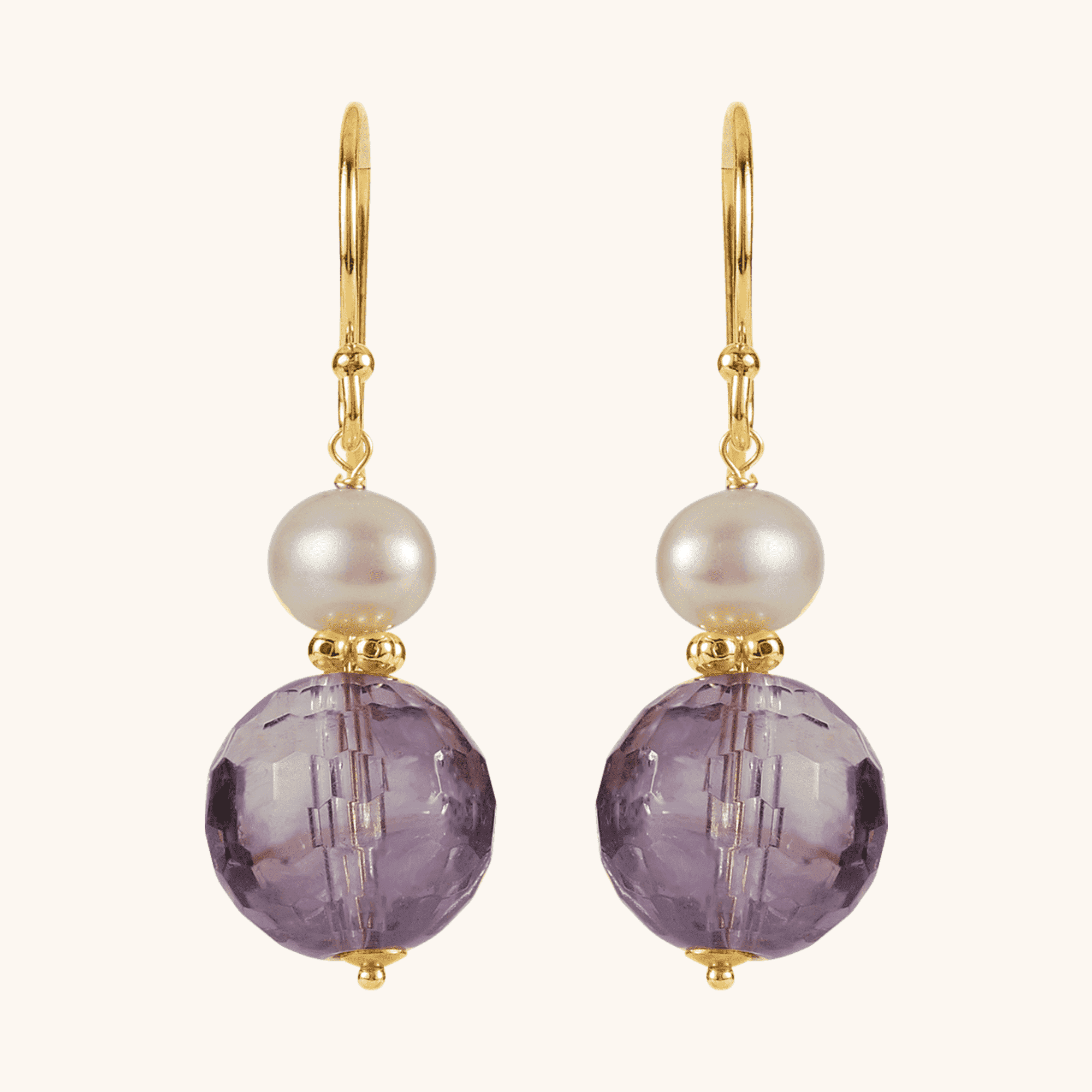 Pearl earrings